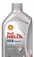 Shell Helix HX8 Synt 5W-40 SN  1 L